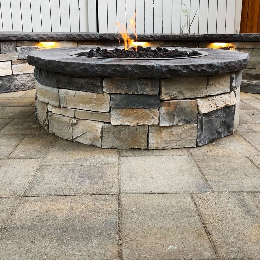 Gallery Detail: Professional Fire Place Fire Pit Installation In Oregon City And