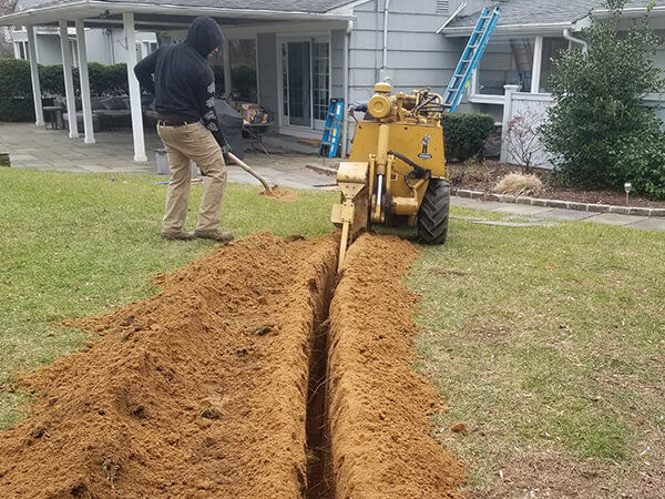 Trenching Services for Utility Installation | Precision Land Management