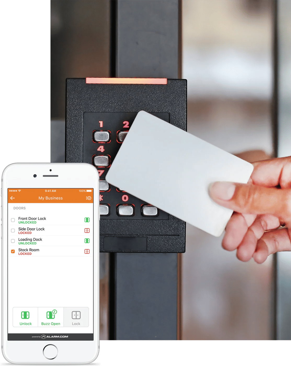 Access Control Badge Readers | Shankles Optimum Security