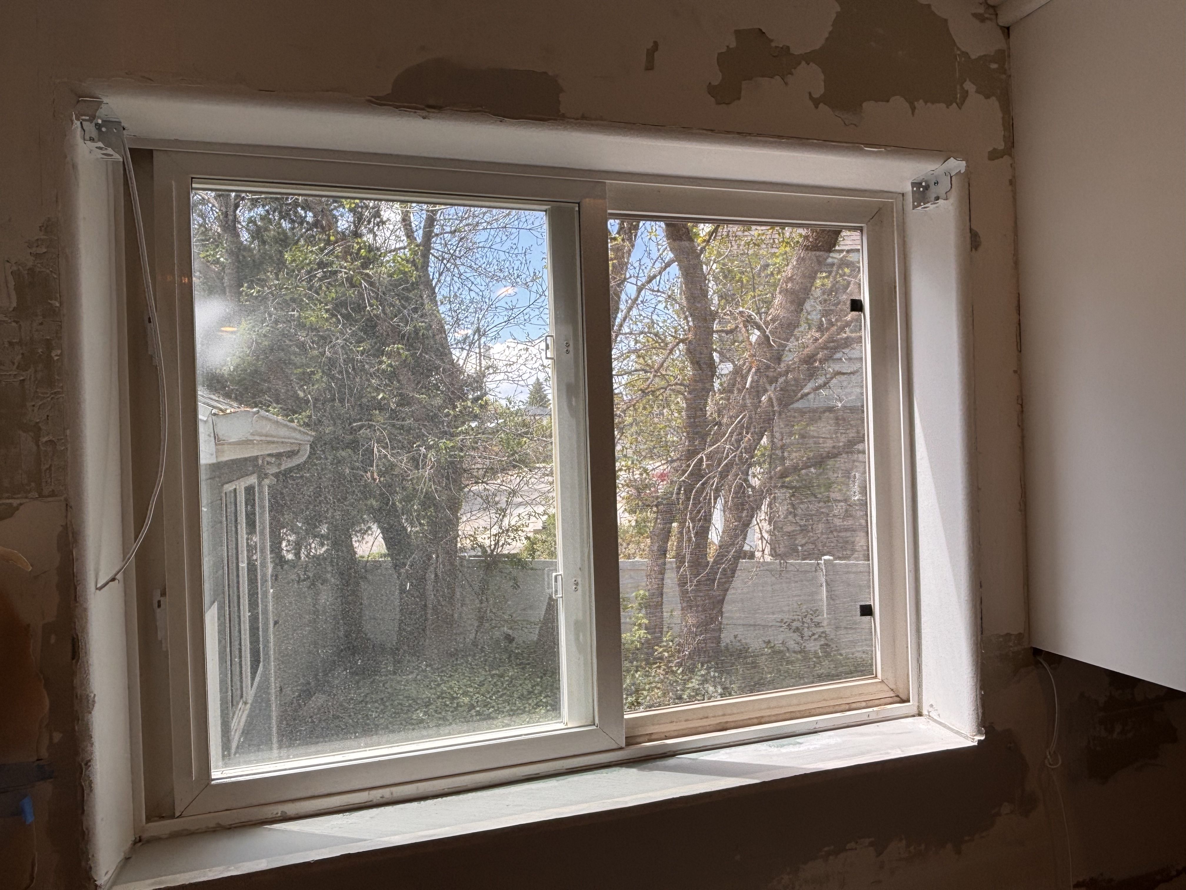 Window Prep Kitchen Window Prep Done Right Before the Countertop Goes In | Building ...