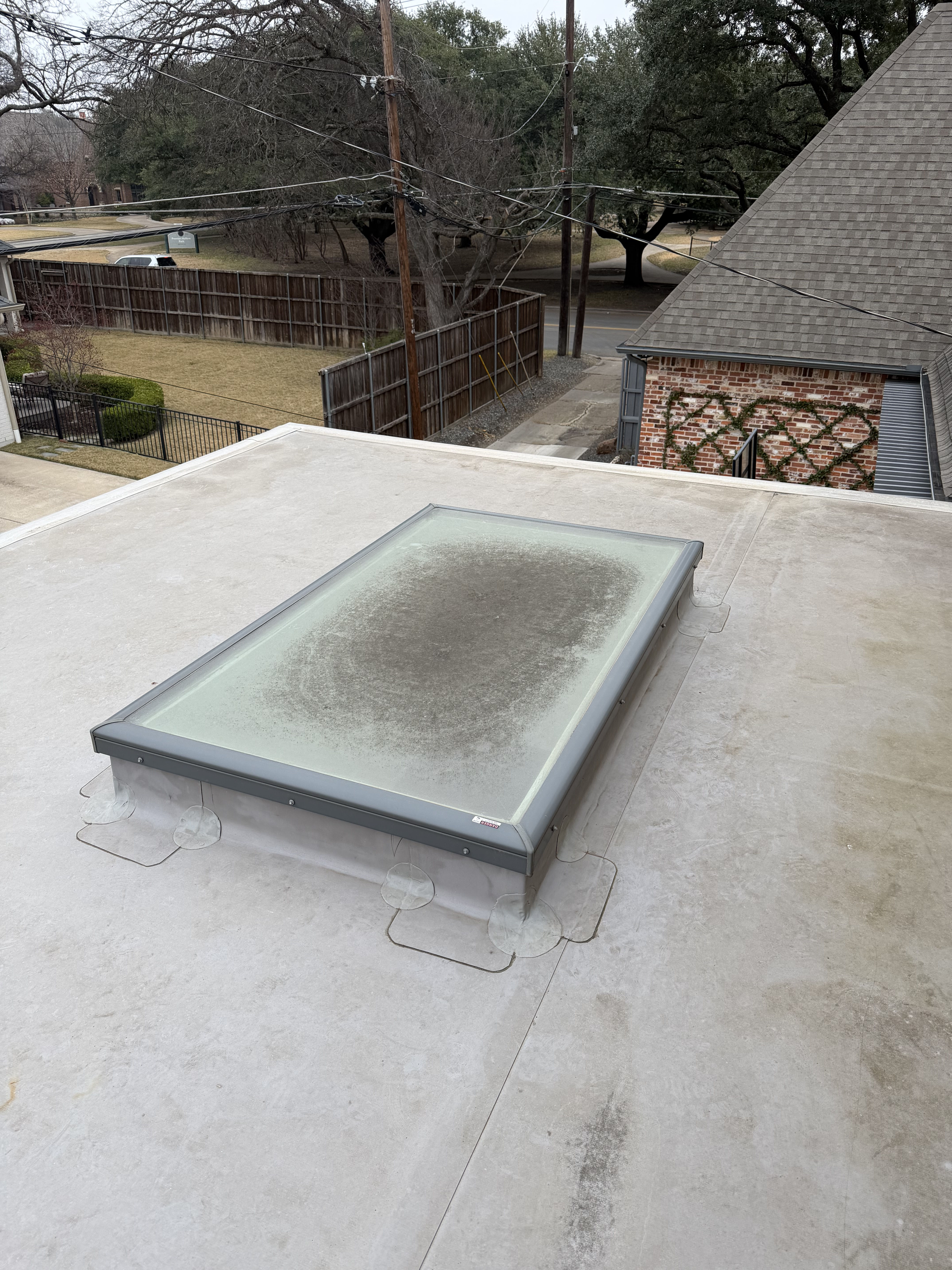 Skylight cleaning and transformation results in Plano TX