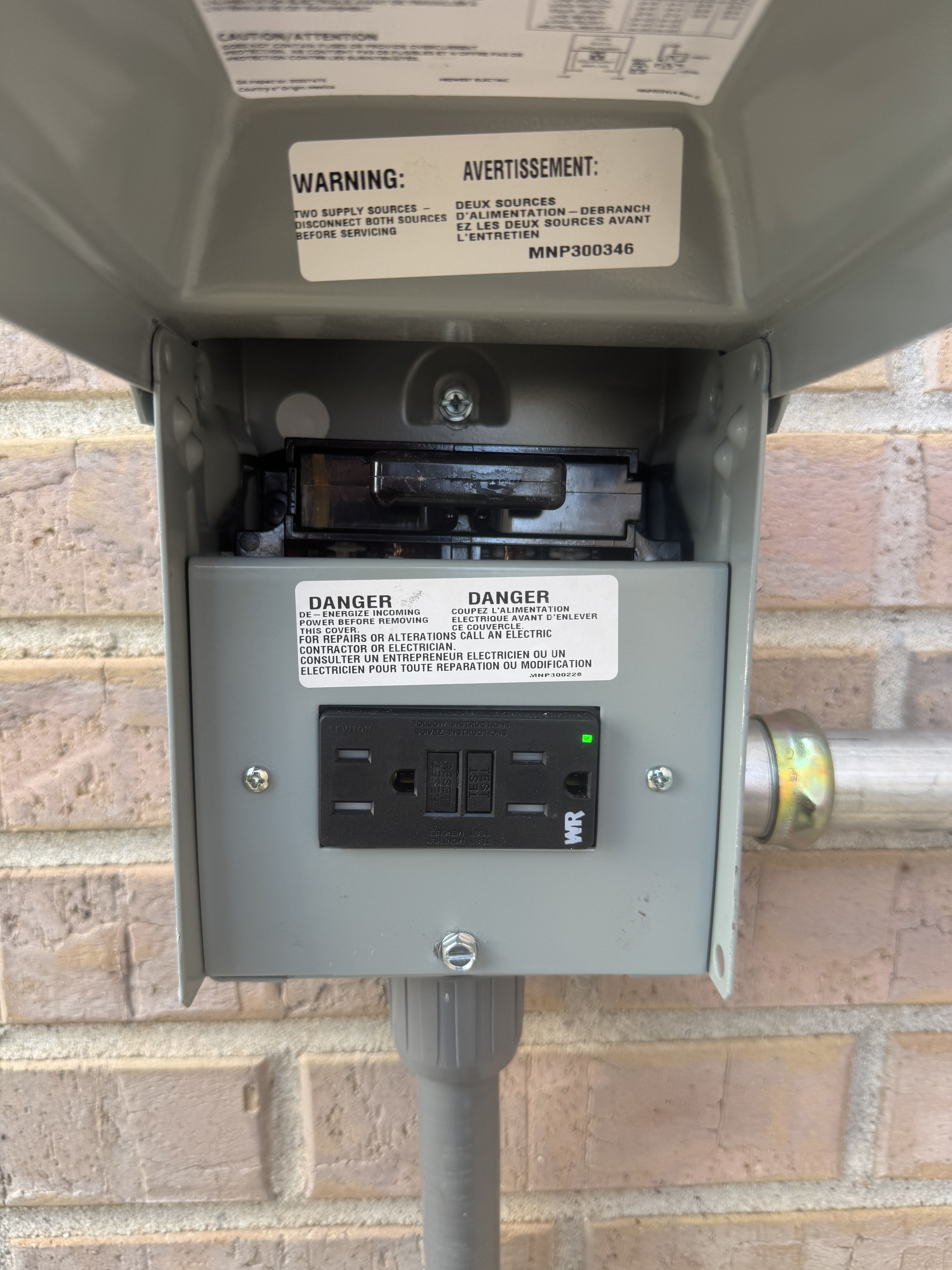 Mini Split Disconnect and GFCI Install Done Right | Mountain Range ...
