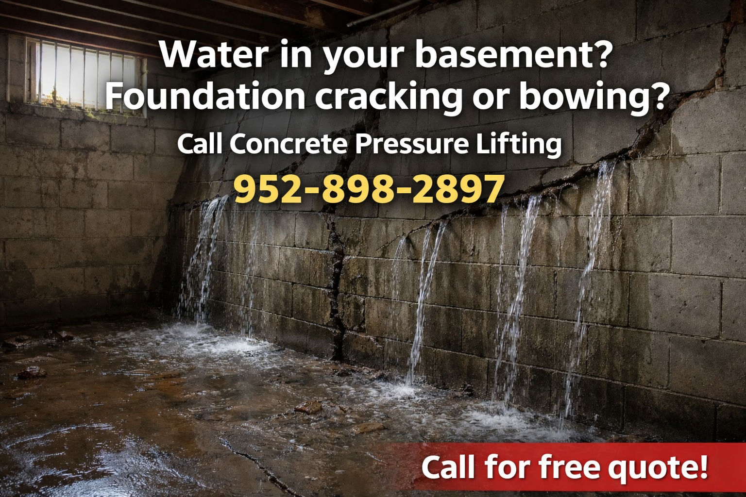 Secure Your Foundation with Expert Bowing Wall Repair | Concrete ...