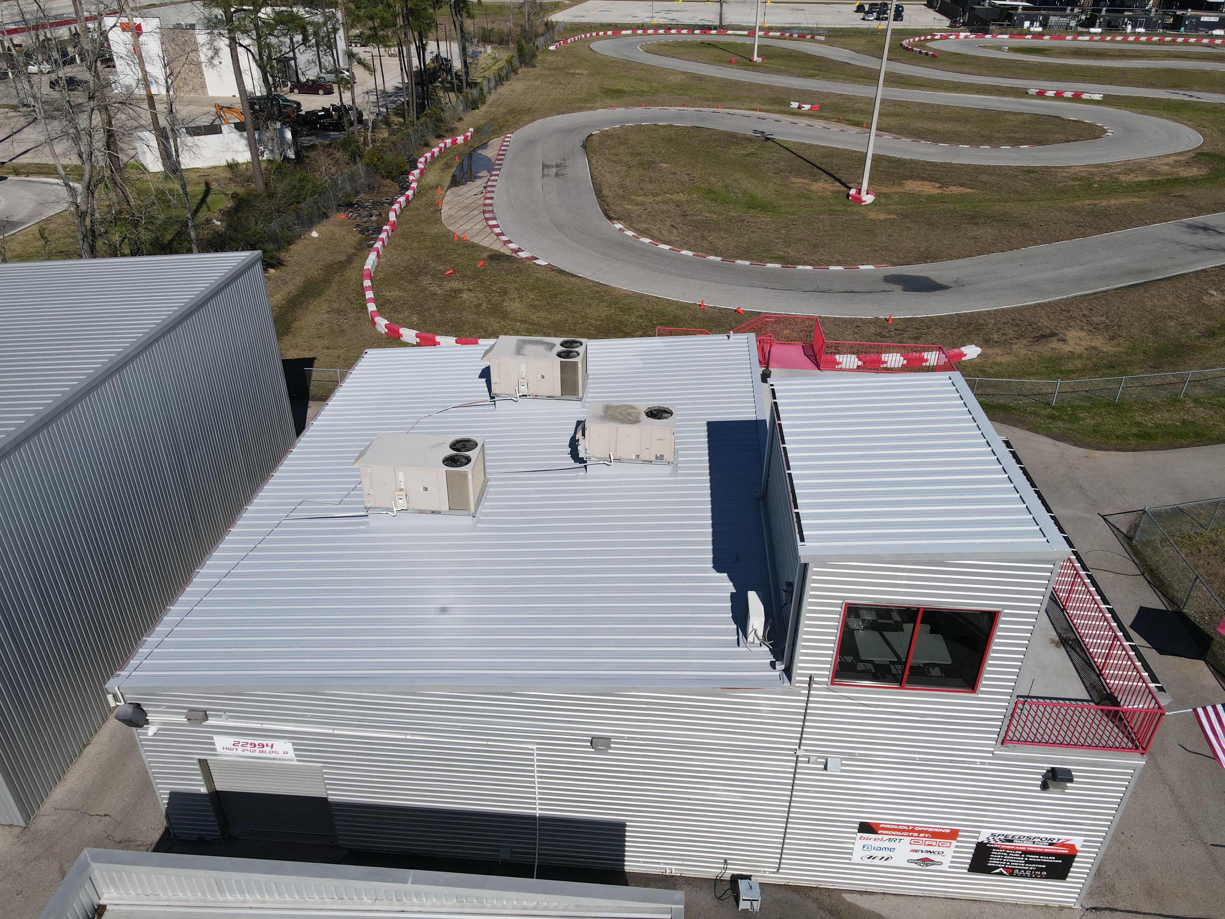 SpeedSportz Roof Makeover with Metal Roofing Solutions | Ducks Back Roofing