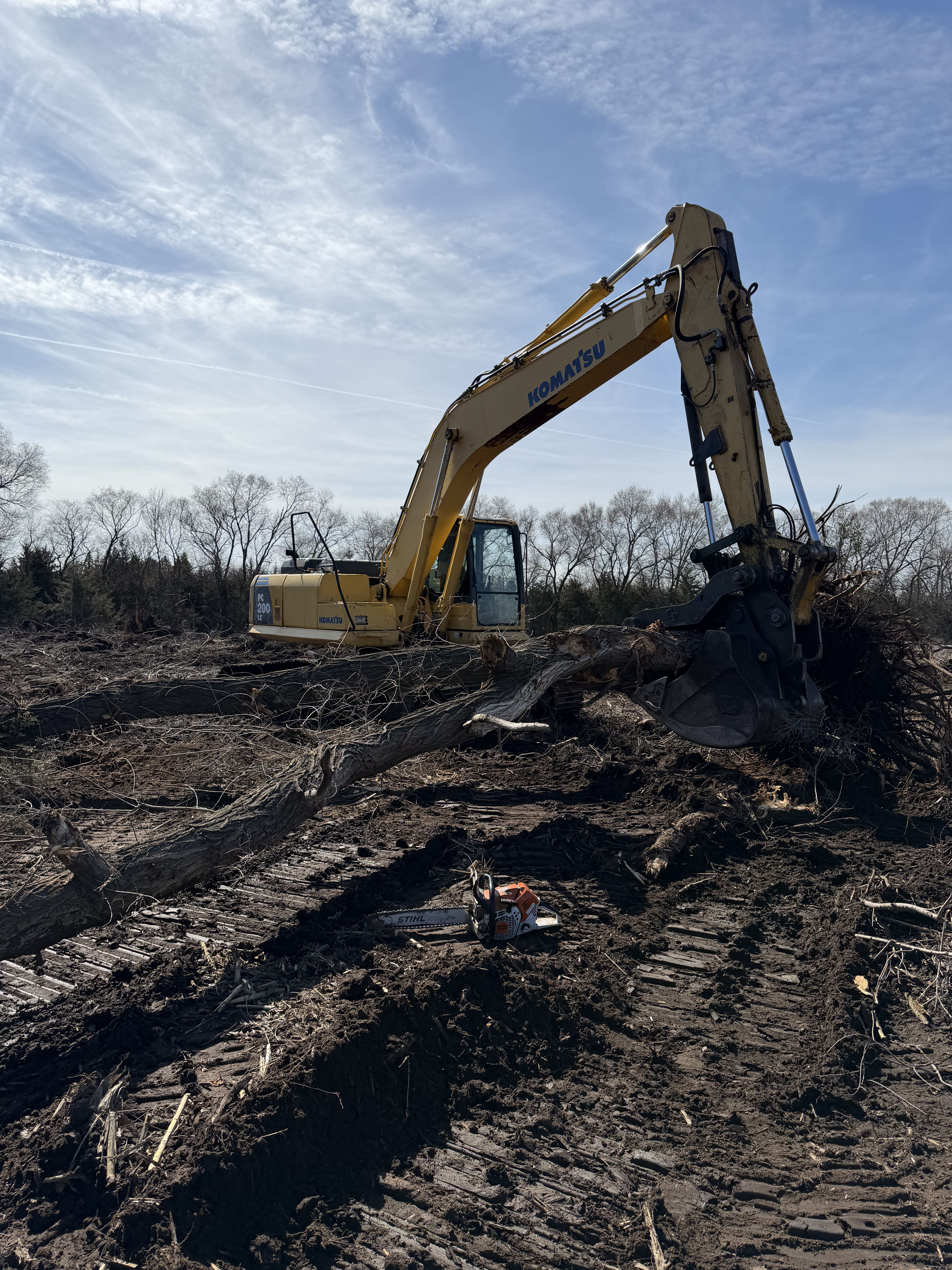 Spring Land Clearing in Full Swing | Elevation Earthworks