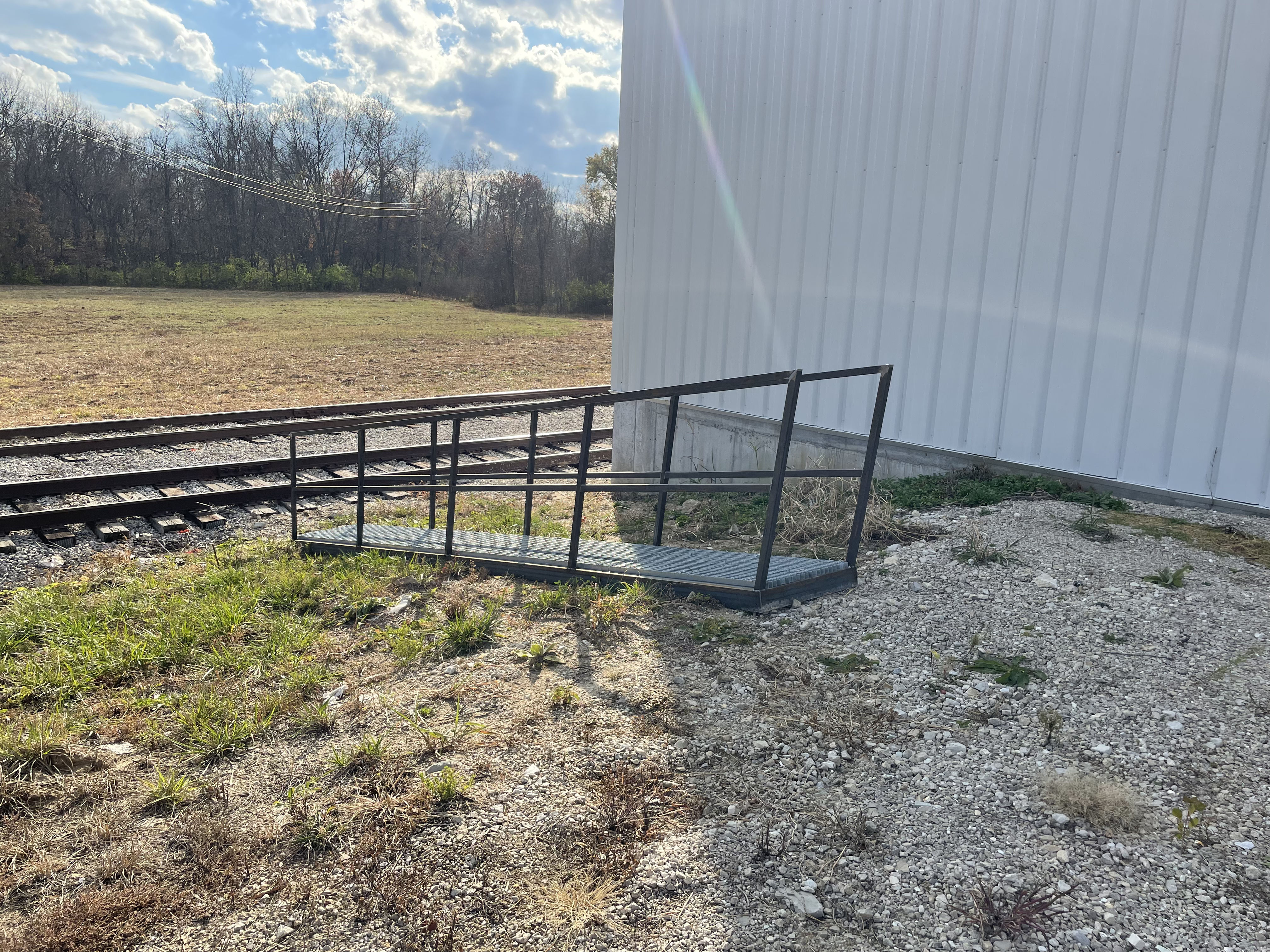 OSHA-Compliant Steel Walkway Ramp Built for Safe Elevation Changes ...