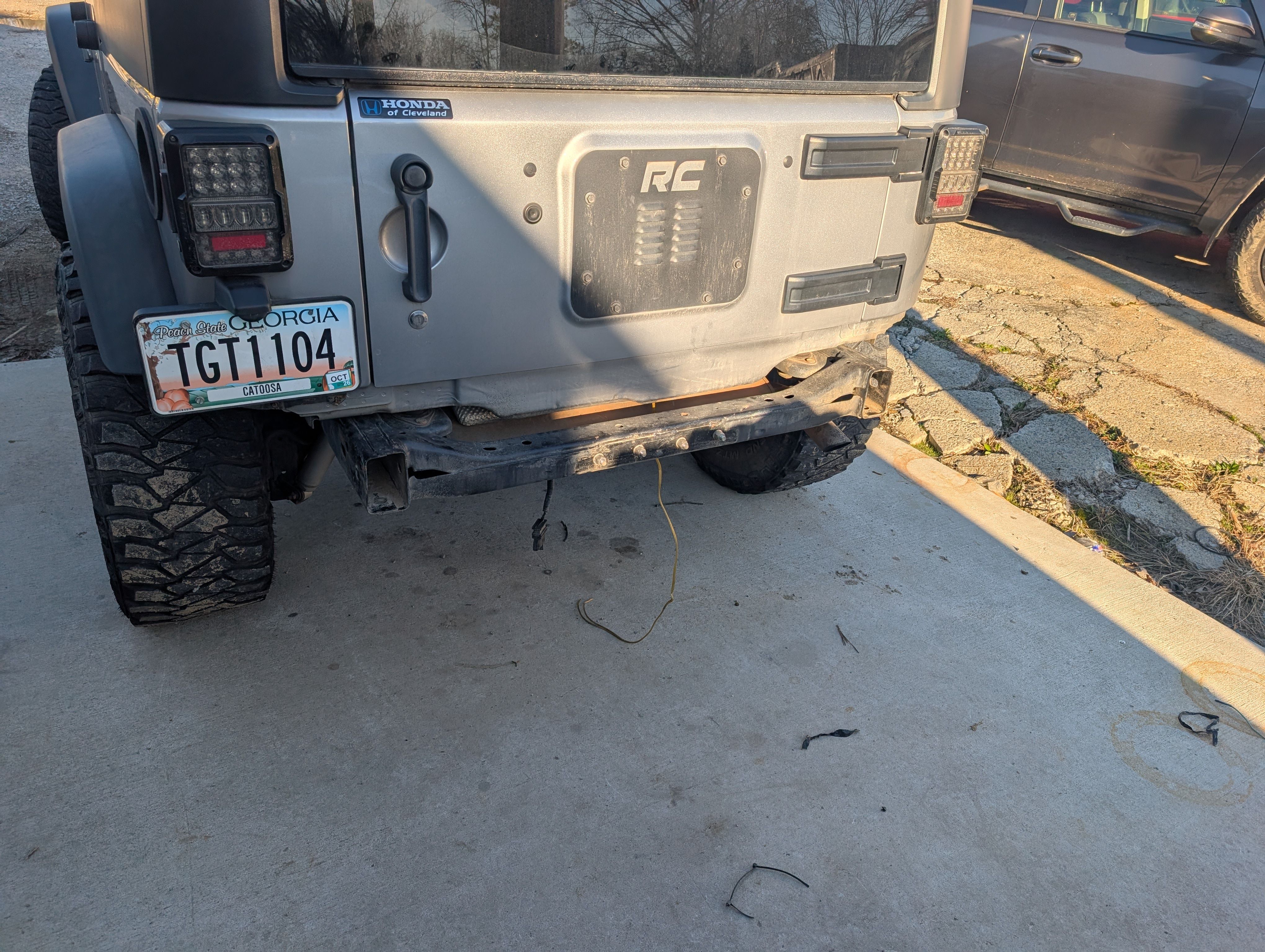 New Rear Bumper Upgrade on a Jeep Rubicon | ABC Towing & Repair, LLC