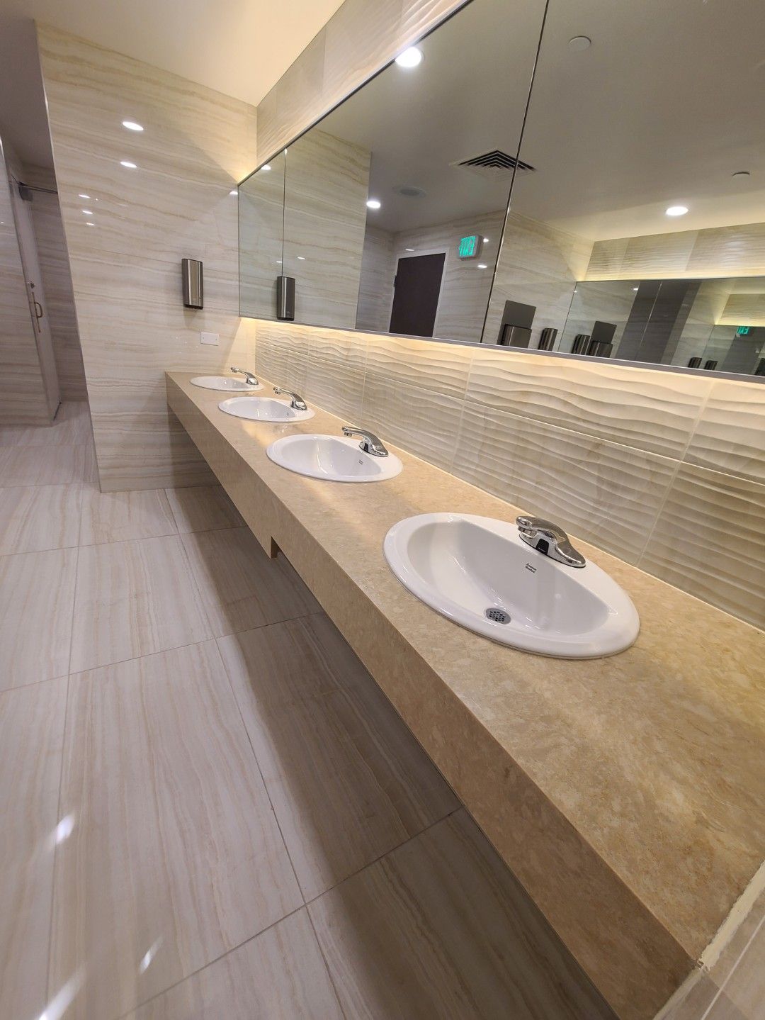 Modern Bathroom Restroom Makeover