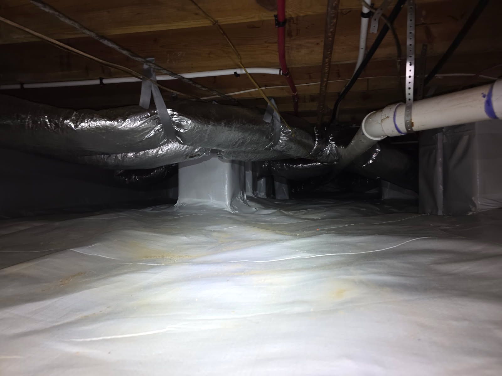 Complete Crawl Space Encapsulation in Chapel Hill | Bull City Crawlspace