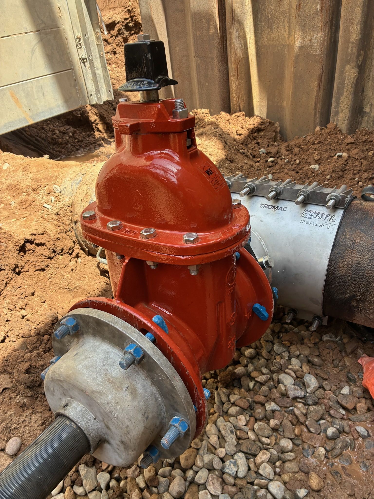 Wet Tapping a Live Water Main in Lake Elmo MN | T.C. Tap and Core