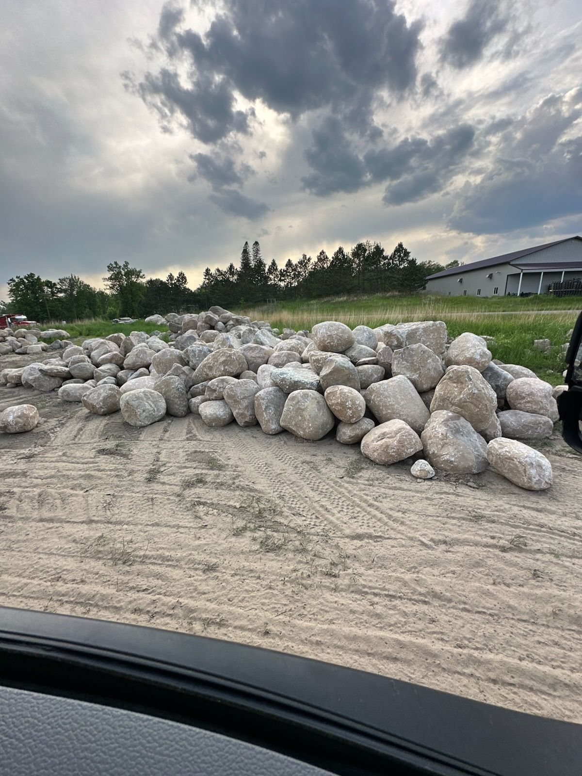 Massive Boulder Delivery for Future Retaining Wall | Yeti Earthworks