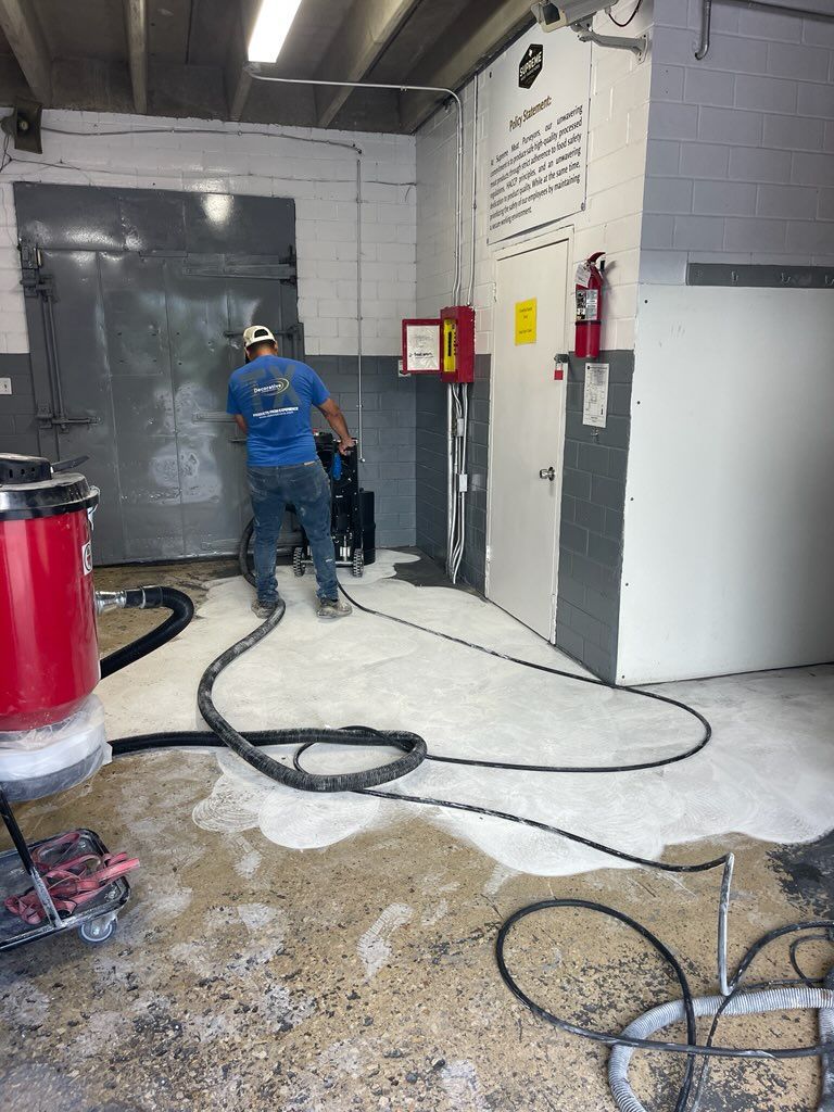 Industrial Revamp with Nightfall Flake Flooring | Surface Solutions