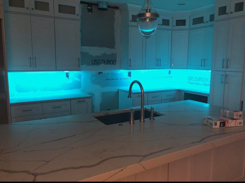 Transform Your Kitchen with Custom LED Lighting | Charles R Morton ...
