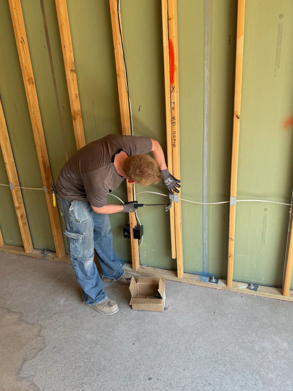 Fox Hollow Electrical Rough-In by A-Crew Electric | A-Crew Electric, Inc.