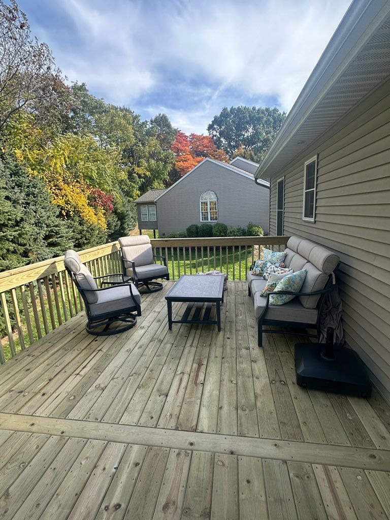 Elevate Your Backyard with VIBE's Custom Deck | VIBE Construction