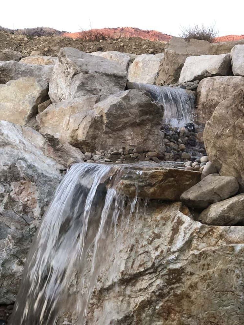 Image showcasing Water Features Installation by Lone Pine Landscape