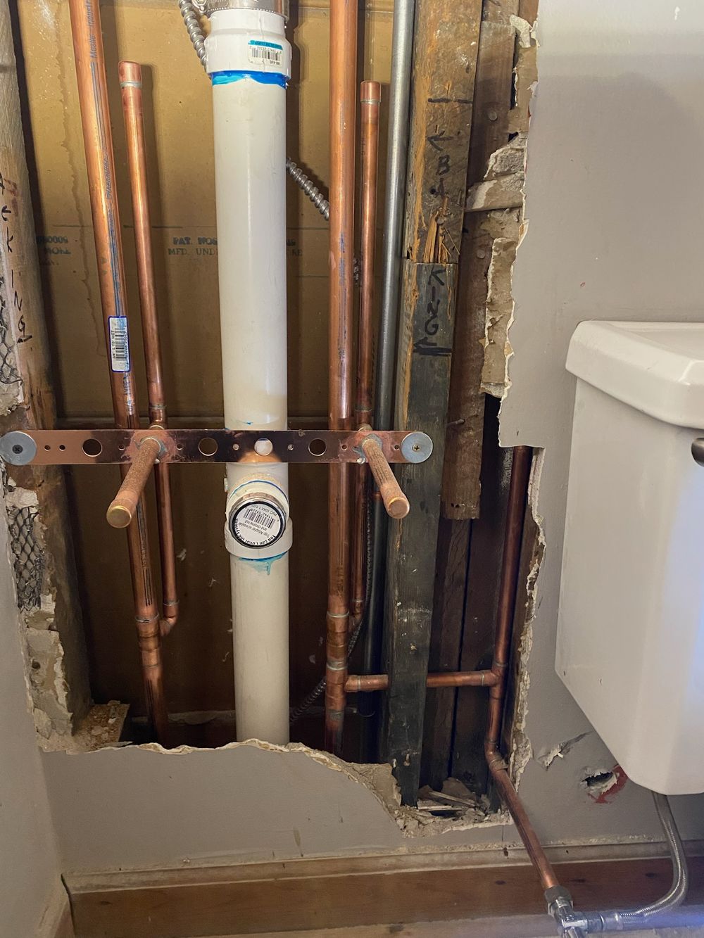 Water Riser Repair Domestic Water Riser Installation Services | FV Plumbing