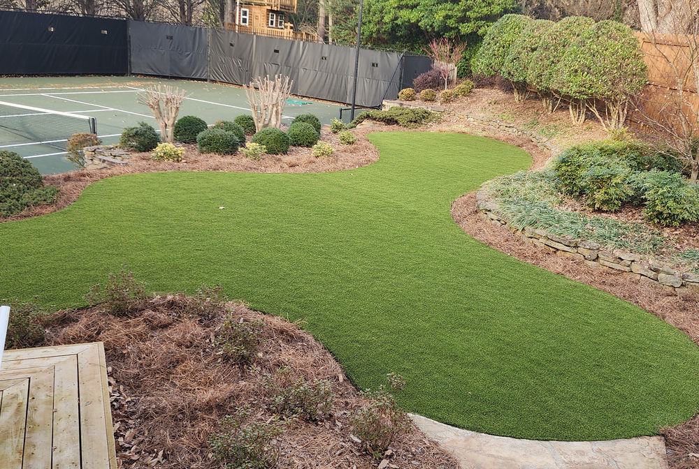 Artificial Turf Installation Peachtree Corners | Lazy Grass