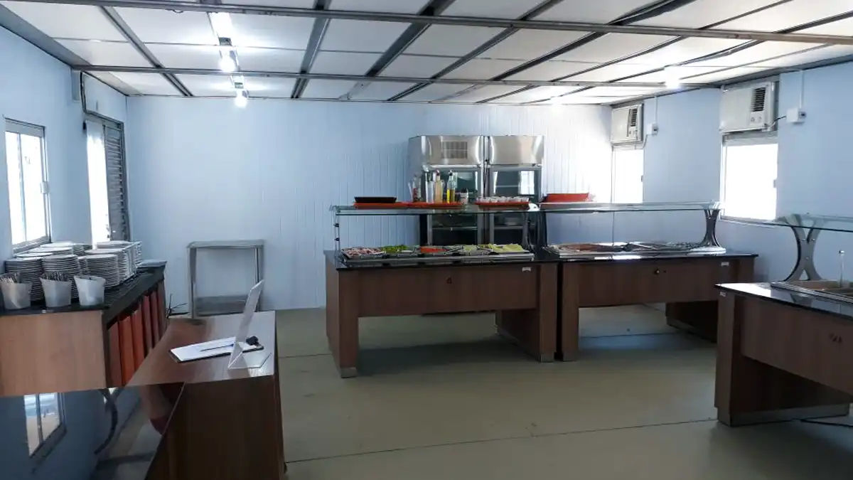 Container Refeitório da Ativa Locação feito sob medida para cliente.