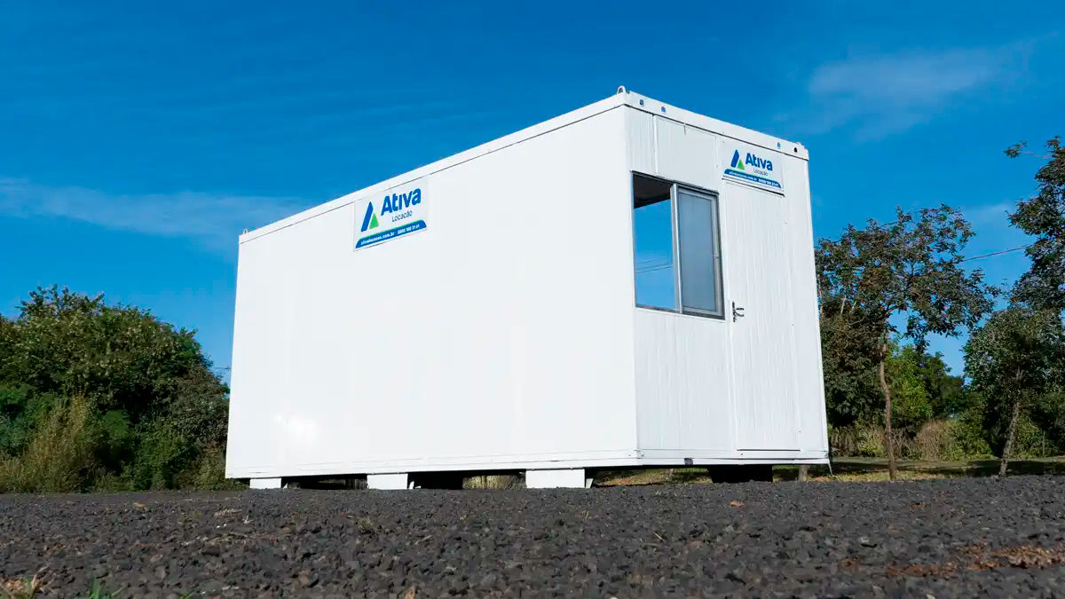 Container Habitável Isotérmico da Ativa Locação