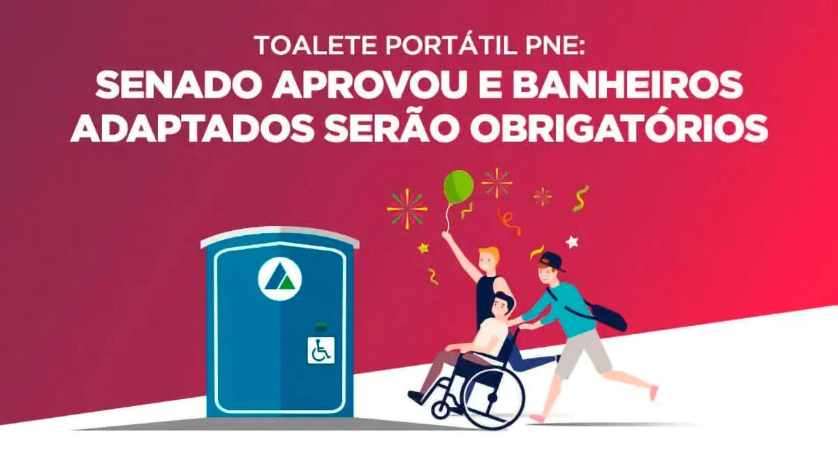 Banheiro PNE agora é obrigatório em eventos - Ativa Locação