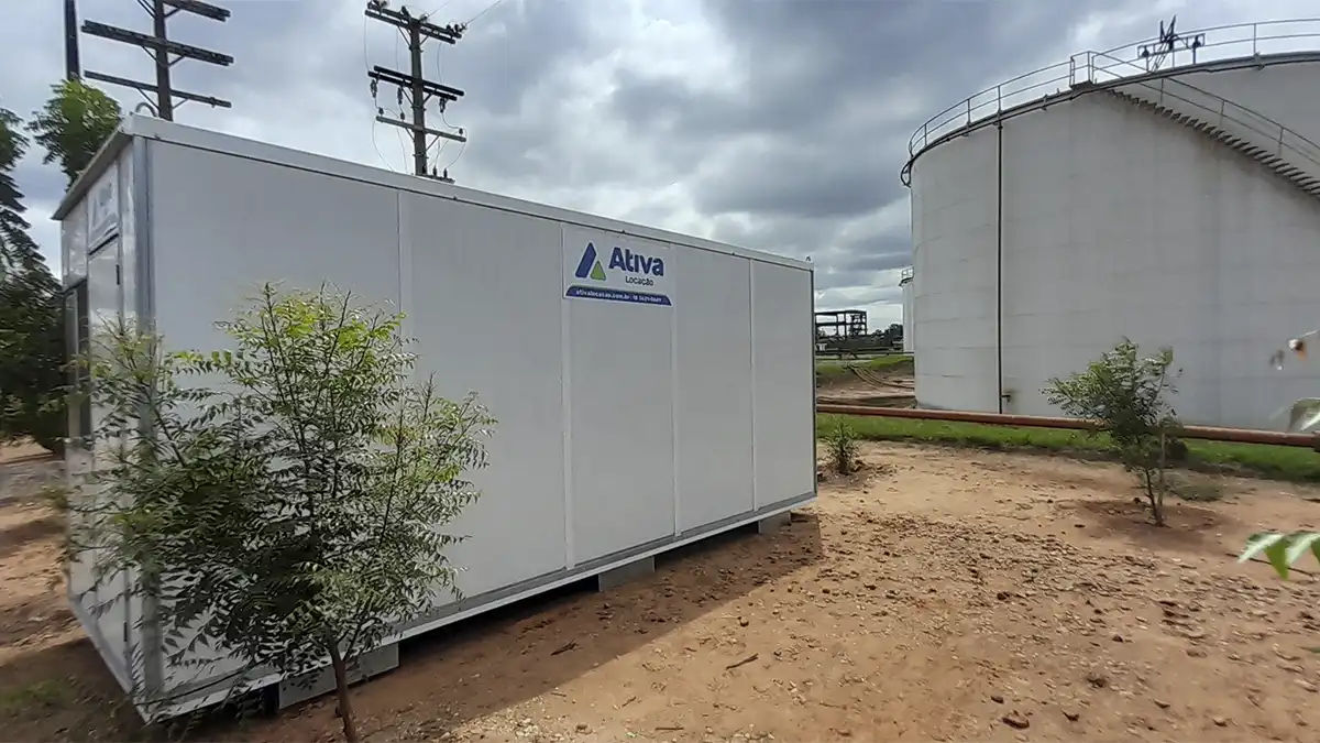 Container Isotérmico da Ativa Locação em Cainteiro de Obra