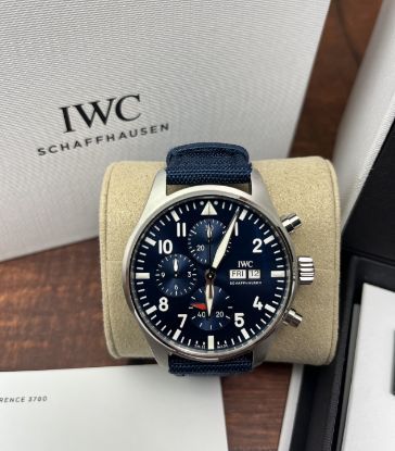 Picture of IWC Pilot Chronograph, Blue Dial