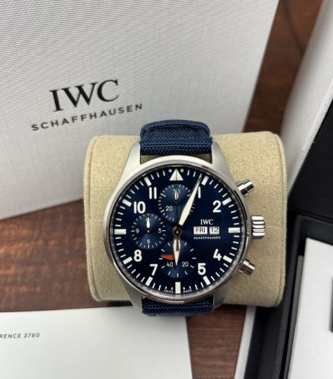 Picture of IWC Pilot Chronograph, Blue Dial