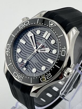 Picture of Seamaster Diver 300M with Black Wave Dial