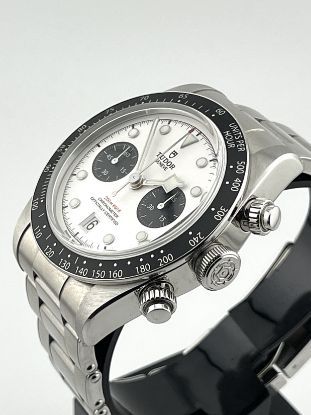 Picture of TUDOR Black Bay White “Panda” Chronograph