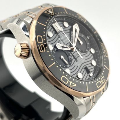 Picture of Omega Seamaster Diver 300M Co-Axial Sedna Gold Chronograph