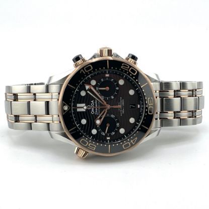 Picture of Omega Seamaster Diver 300M Co-Axial Sedna Gold Chronograph