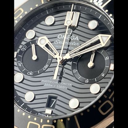 Picture of Omega Seamaster Diver 300M Co-Axial Sedna Gold Chronograph