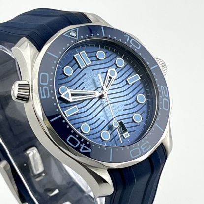 Picture of Omega Seamaster 300M Diver Chronograph with 'Summer Blue' Dial