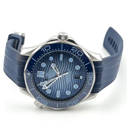 Picture of Omega Seamaster 300M Diver Chronograph with 'Summer Blue' Dial