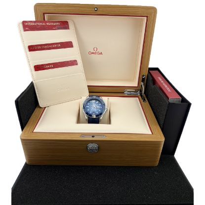 Picture of Omega Seamaster 300M Diver Chronograph with 'Summer Blue' Dial
