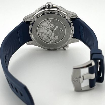 Picture of Omega Seamaster 300M Diver Chronograph with 'Summer Blue' Dial