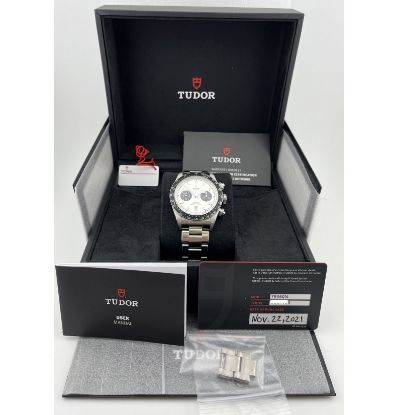 Picture of TUDOR Black Bay White “Panda” Chronograph