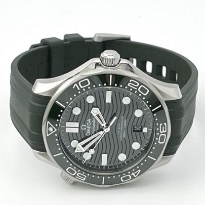 Picture of Omega Seamaster 300M Diver with Green "Seaweed" Wave Dial