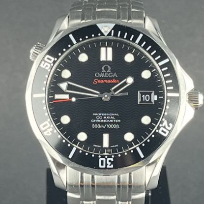 Picture of Omega Seamaster Diver 300M with Black Wave Dial