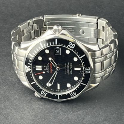 Picture of Omega Seamaster Diver 300M with Black Wave Dial