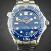 Picture of Omega Seamaster Pro Diver 300M with Blue Wave Dial