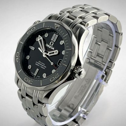 Picture of Omega Seamaster Diver 300M Black No Wave Dial, Black Bezel, 36mm