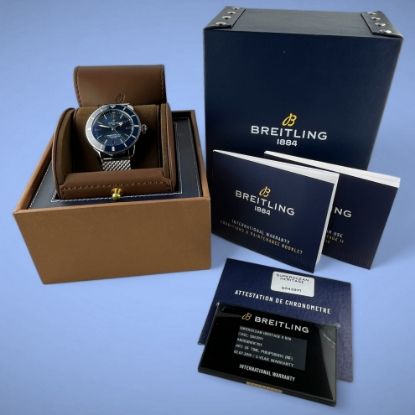 Picture of Breitling Superocean Heritage II B20 Blue