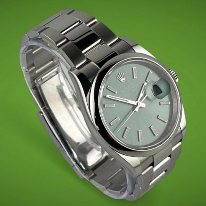 Picture of Rolex Datejust 36 Green Dial Oyster Bracelet 126200