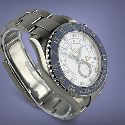 Picture of Rolex Yacht-Master II 116680 White Blue Regatta