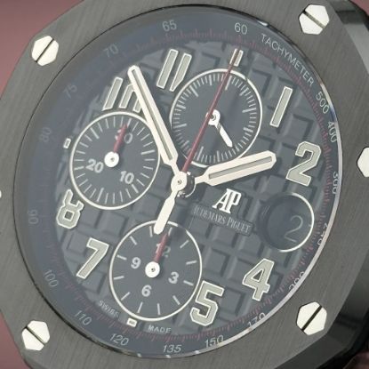 Picture of Audemars Piguet Royal Oak Offshore Ceramic Bezel "Vampire" 