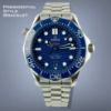 Picture of Omega Seamaster Pro Diver 300M with Blue Wave Dial