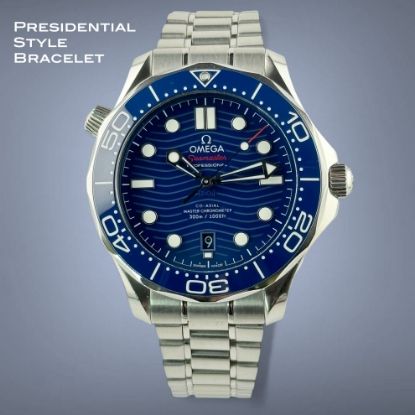 Picture of Omega Seamaster Pro Diver 300M with Blue Wave Dial