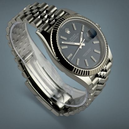 Picture of 2023 Rolex Datejust 126334 Blue Dial 41mm Complete Set